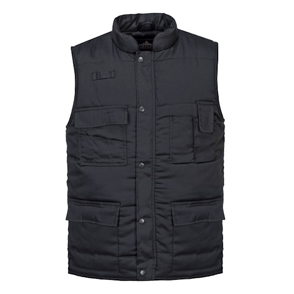 Portwest Herr Shetland Body Warmer M Svart Black M