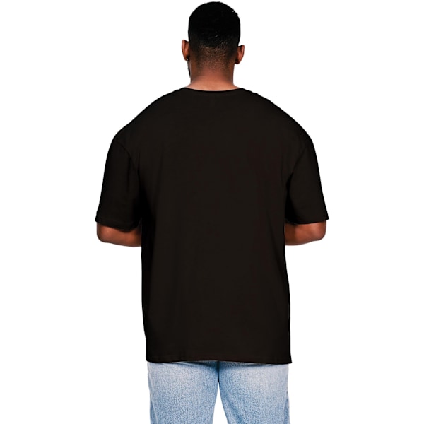 Casual Classics Herr Core Ringspun Bomull Tall Oversized T-Shir Black XXL