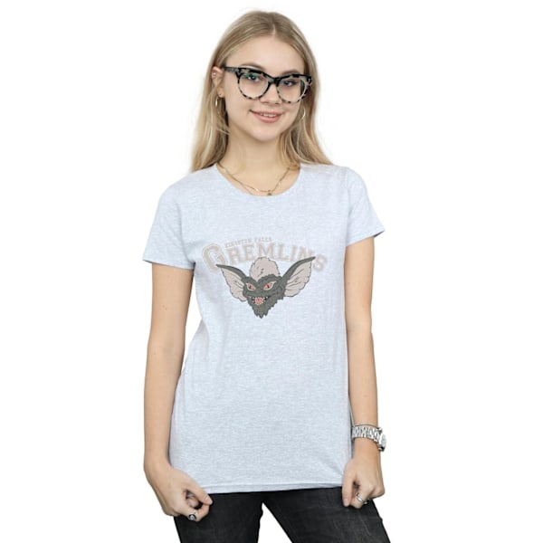 Gremlins Dam/Dam Kingston Falls Sport Bomull T-shirt S Sp Sports Grey S