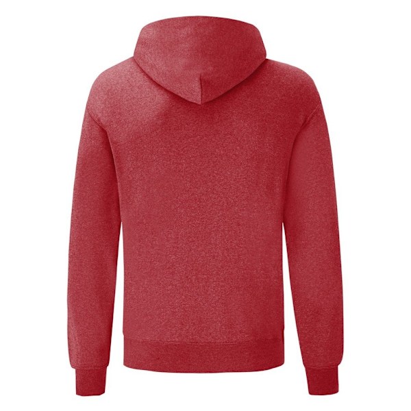 Fruit Of The Loom Herr Hoodie / Tröja M Heather Red Heather Red M