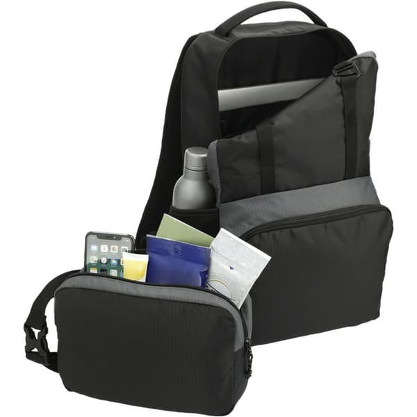 Trailhead Recycled Lightweight 14L Laptop Ryggsäck One Size Grå Grey/Solid Black One Size