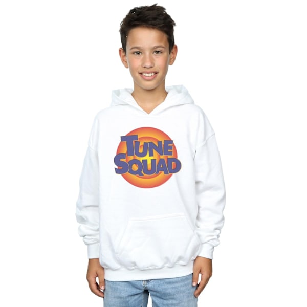 Space Jam: A New Legacy Boys Tune Squad Logo Hoodie 9-11 år White 9-11 Years