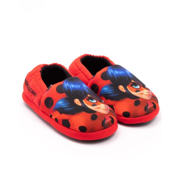 Miraculous flickor tofflor 13 UK barn röd Red 13 UK Child