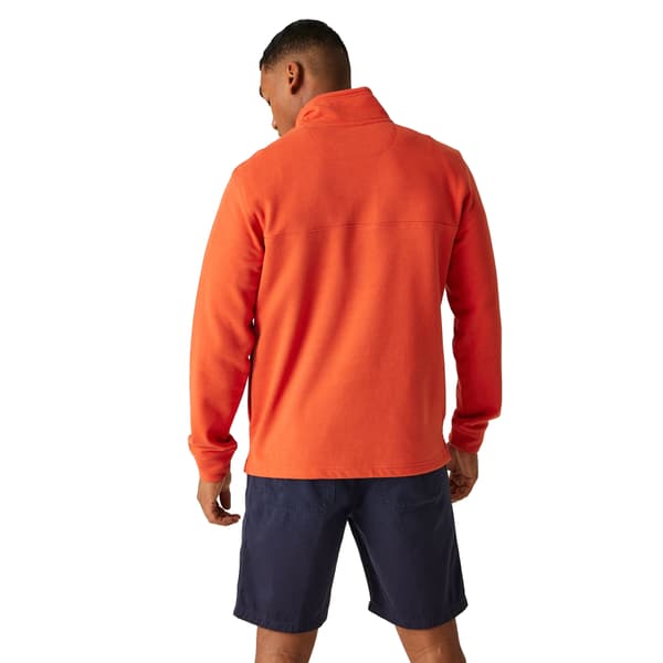 Regatta Agilno Half Zip Fleecetröja för män M Rostorange Rusty Orange M