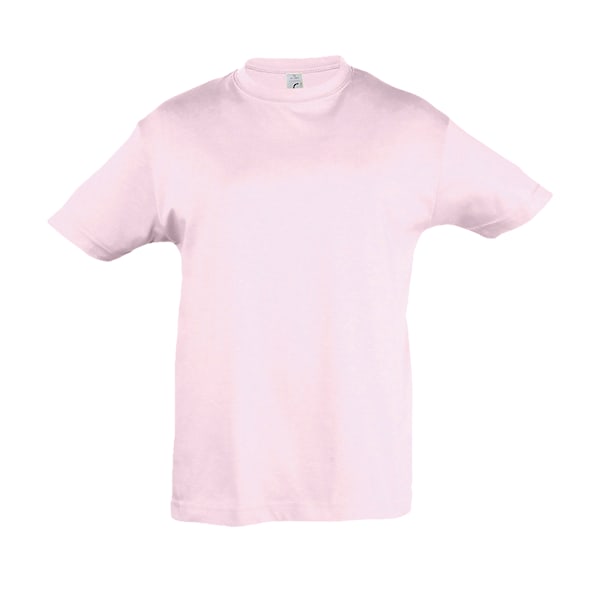 SOLS Kids Regent Kortärmad T-shirt 10 år Ljusrosa Pale Pink 10yrs