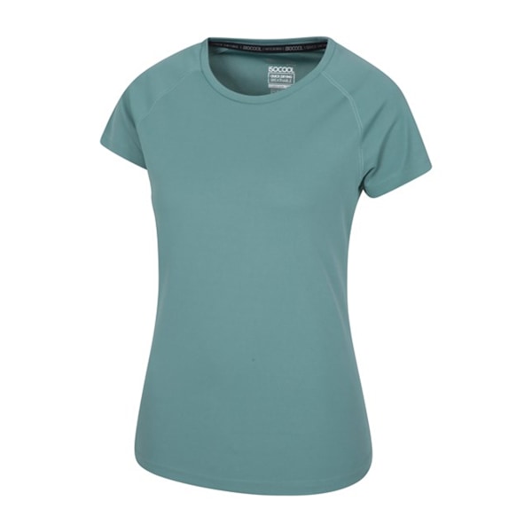 Mountain Warehouse Dam/Damer Endurance T-Shirt 14 UK Grön Green 14 UK