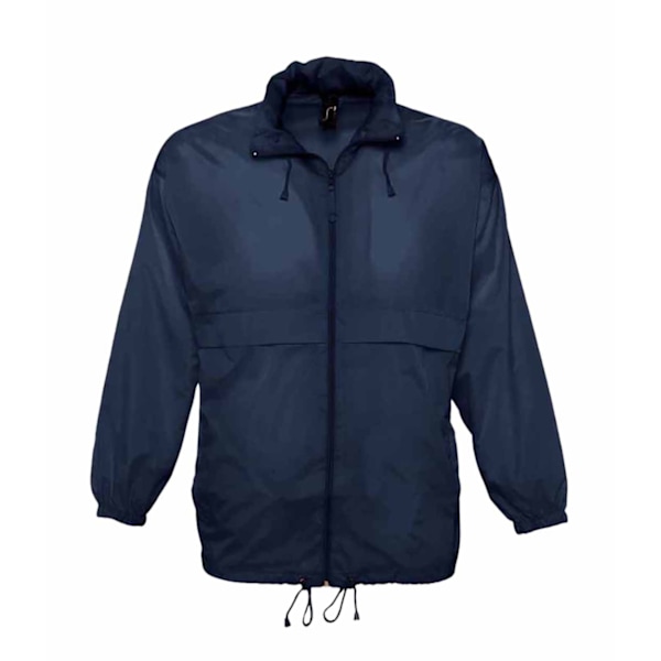 SOLS Unisex Surf Windbreaker Lättviktsjacka XS Marinblå Navy XS