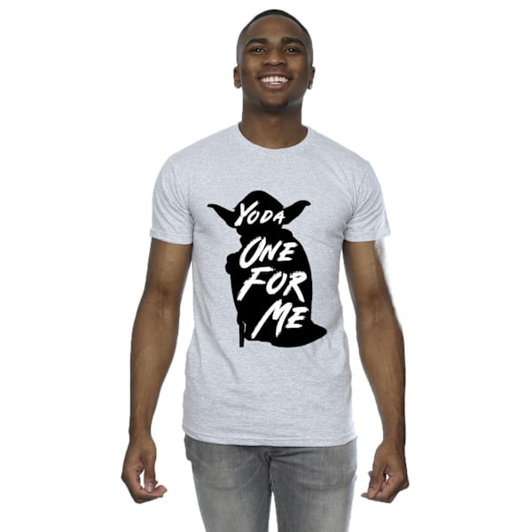 Star Wars Yoda One For Me T-shirt XXL Sports Grey Sports Grey XXL