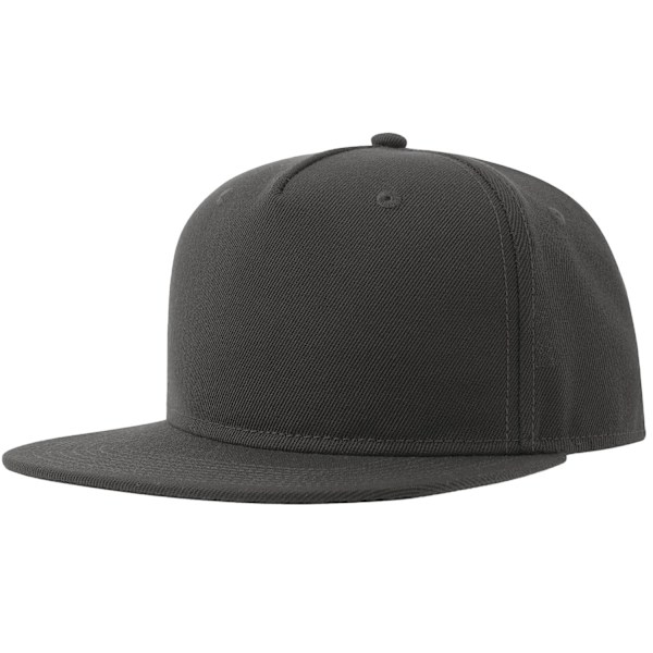 Atlantis Unisex Vuxen 5 Panel Snapback Baseball Cap One Size Da Dark Grey One Size