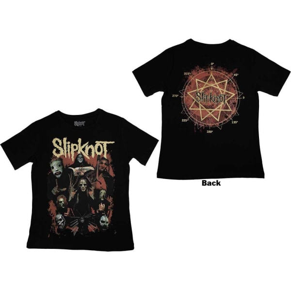 Slipknot Womens/Ladies Come Play Dying Back Print T-Shirt S Bla Black S