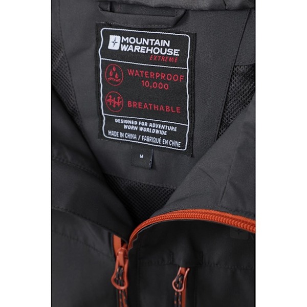 Mountain Warehouse Brisk Extreme Vattentät Jacka M Mörk Dark Grey M