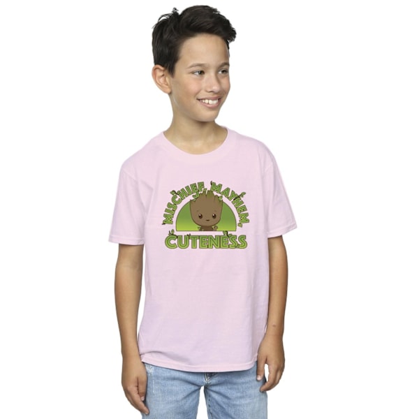 Marvel Boys I Am Groot Mischief Mayhem T-shirt 5-6 år Baby P Baby Pink 5-6 Years