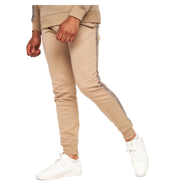 Born Rich Mens Dorigo Joggingbyxor L Simply Taupe Simply Taupe L