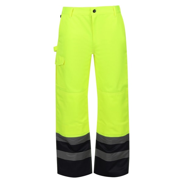 Regatta Mens Pro Hi-Vis Cargo Byxa 42R Gul Yellow 42R