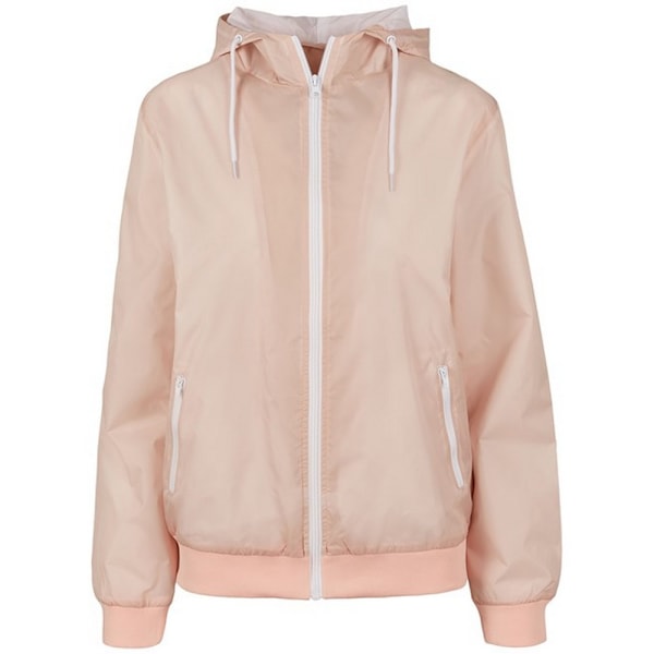 Bygg ditt varumärke Dam/Dam Windrunner Tvåfärgad Jacka 3XL L Light Pink/White 3XL