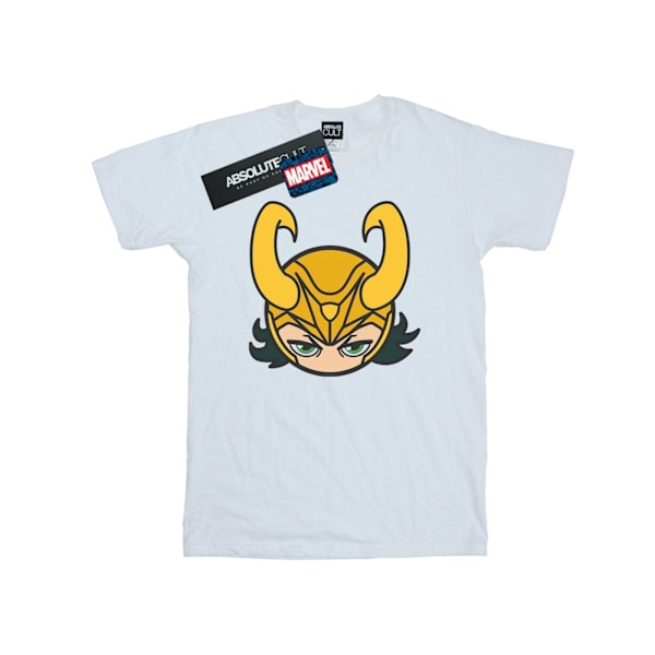 Marvel Herr Loki Närbild T-shirt 4XL Vit White 4XL