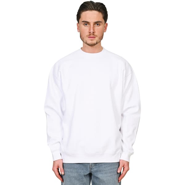 Casual Classics Unisex Premium Kammad Bomull Förlängd Hals White XS