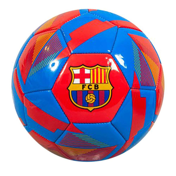 Barcelona FC Reflex Läder Mini Fotboll 1 Röd / Blå Red/Blue 1