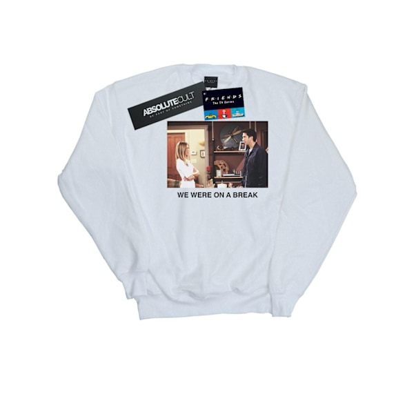 Friends Mens We Were On A Break Foto Sweatshirt S Vit White S