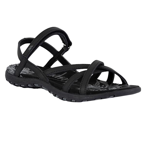 Trespass Dam/Dam Kimbra Sandaler 5 UK Svart Black 5 UK