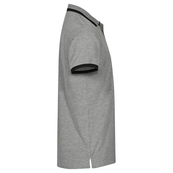 Clique Austin Pikétröja för män L Gråmelerad Grey Melange L