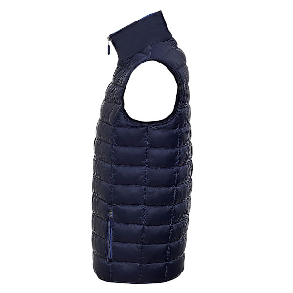 SOLS Herr Wave Vadderad Vattenavvisande Bodywarmer/Gilet L Marinblå Navy L