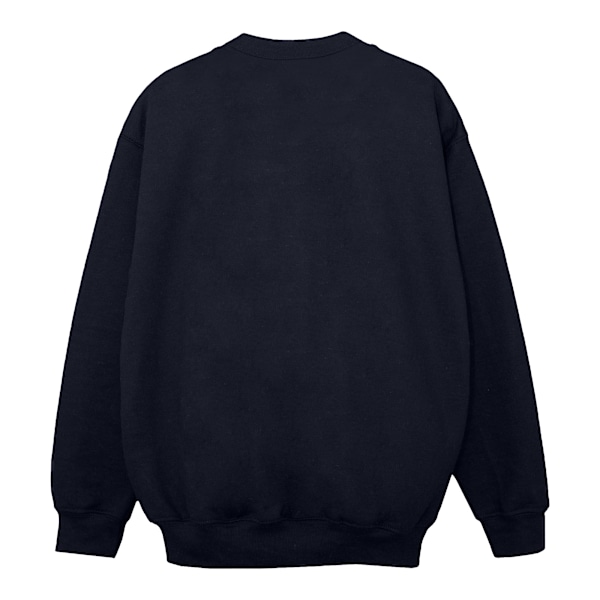 Friends Girls Fair Isle Central Perk Sweatshirt 7-8 år Marinblå Navy Blue 7-8 Years