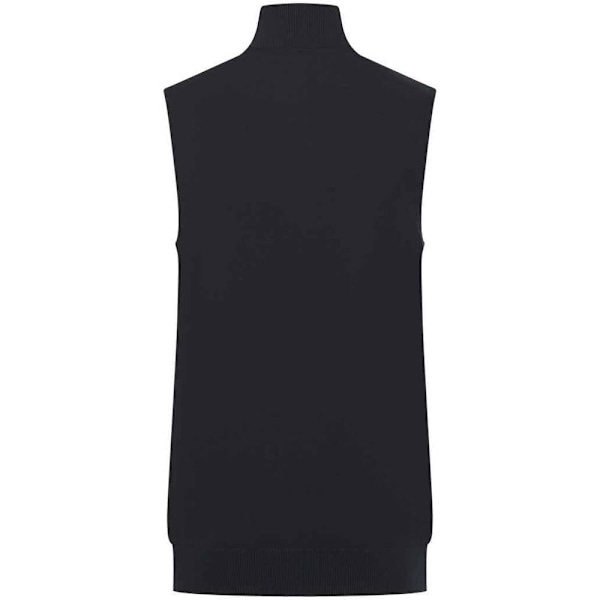 Henbury Herr Enfärgad Ärmlös Gilet med Full Dragkedja 4XL Marinblå Navy 4XL