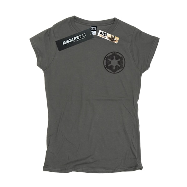 Star Wars Dam/Damer The Mandalorian Galactic Empire Insigni Charcoal XXL