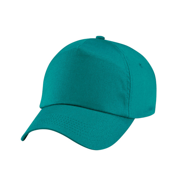Beechfield Barn/Barn Original 5 Panel Cap En Storlek Smaragd Emerald One Size