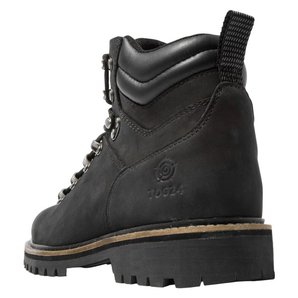 TOG24 Dam/Dam Outback Läder Stövlar 7 UK Svart Black 7 UK