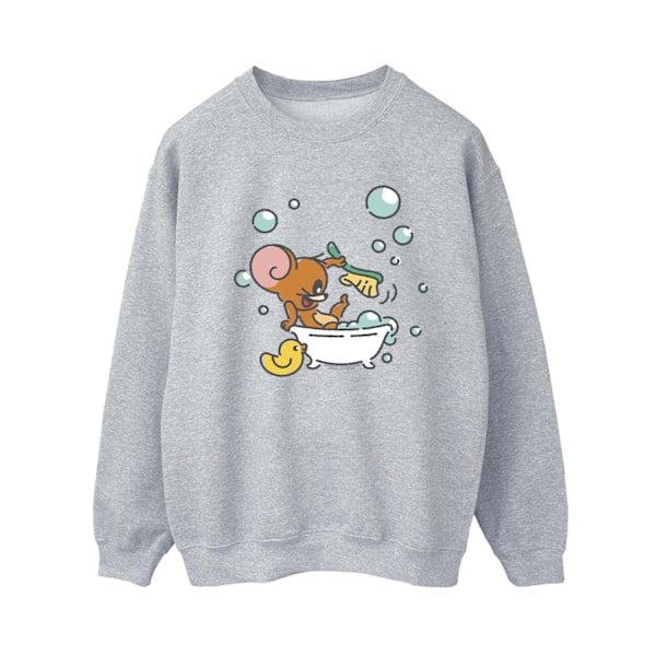 Tom And Jerry Dam/Damer Badtid Sweatshirt S Sports Grey Sports Grey S