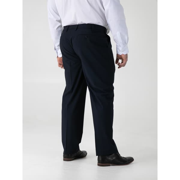 Duke Herr D555 Ted 4-vägs stretch klassiska byxor 40S Marinblå Navy 40S