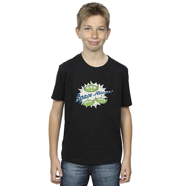 Disney Boys Toy Story Aliens T-shirt 9-11 år Svart Black 9-11 Years