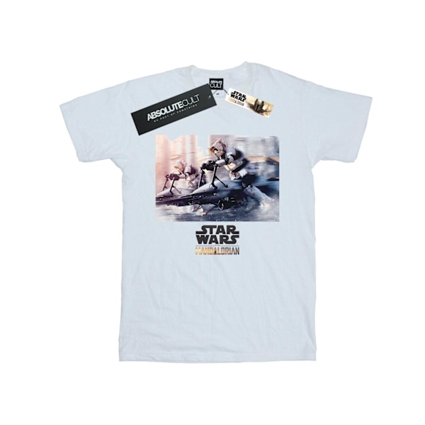 Star Wars The Mandalorian Scout Troopers T-shirt för män 4XL Vit White 4XL