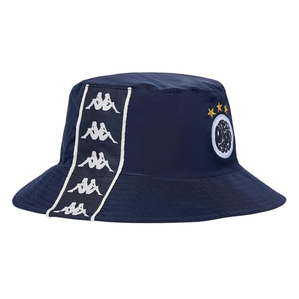 Kappa Unisex Broderad Solhatt En Storlek Blå/Vit Blue/White One Size