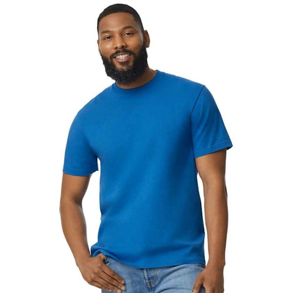 Gildan herr bomull lätt t-shirt M Royal Blue Royal Blue M