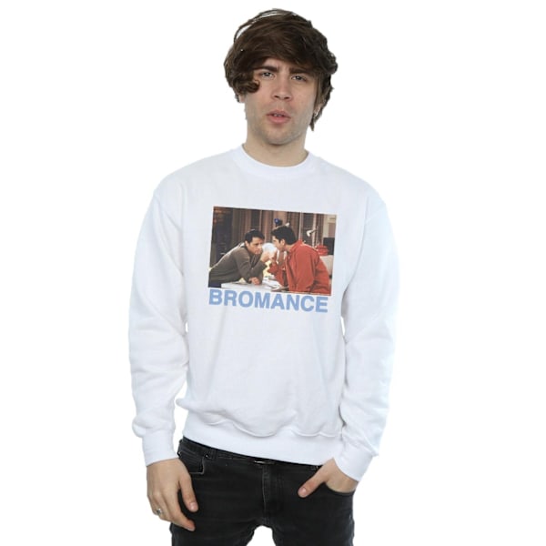 Friends Herr Joey Och Ross Bromance Sweatshirt S Vit White S