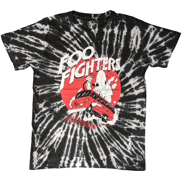 Foo Fighters Unisex Adult Speeding Bus T-Shirt XL Svart Black XL