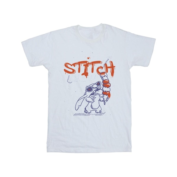 Disney Herr Lilo & Stitch Glass T-shirt M Vit White M