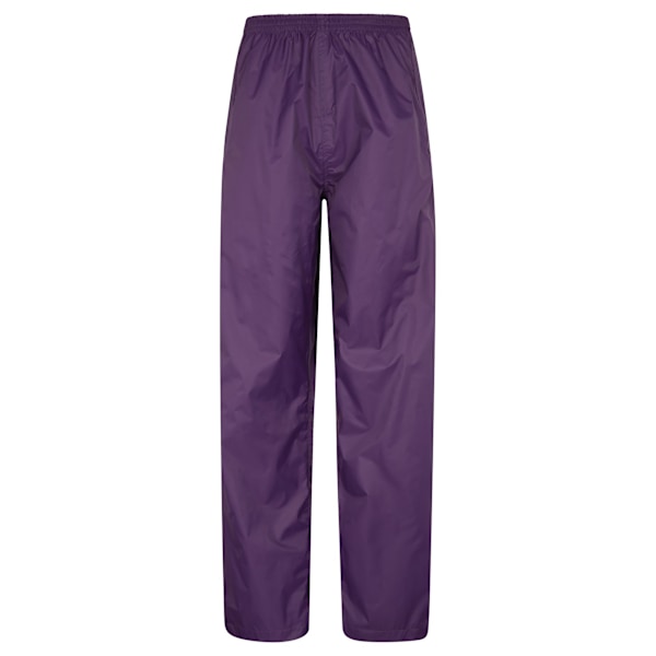 Mountain Warehouse Dam/Damer Pakka Vattentäta Överbyxor Purple 6 UK R