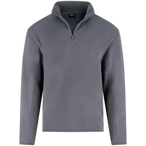 PRO RTX Herr Quarter Zip Fleecejacka S Solid Grå Solid Grey S