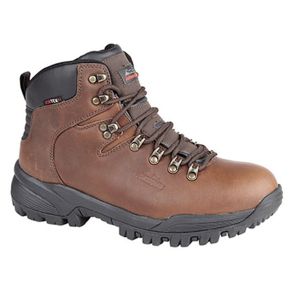 Johnscliffe Canyon Superlätta Vandringskängor för Pojkar, Storlek 4 UK Conker Brown 4 UK