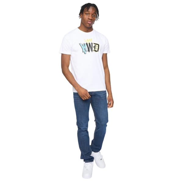 Kings Will Dream Herr Ransom T-shirt i bomull S Vit White S