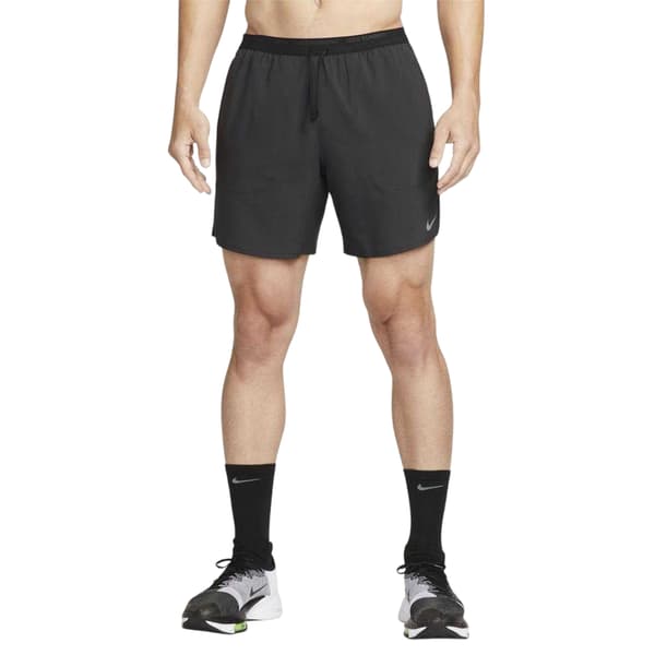 Nike Herr Stride Löparshorts M Svart/Silver Black/Silver M