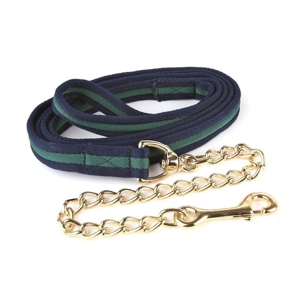 Hy Soft Webbing Ledrep med kedja One Size Marinblå/Grön Navy/Green One Size