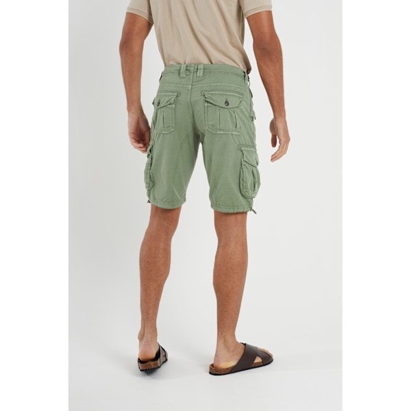 Brave Soul George Cargo Shorts S Sage för män Sage S