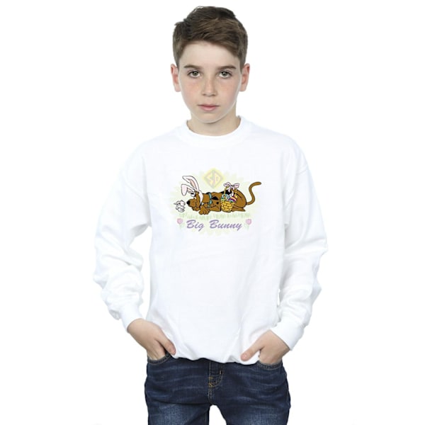 Scooby Doo Boys Big Bunny Sweatshirt 12-13 år Vit White 12-13 Years