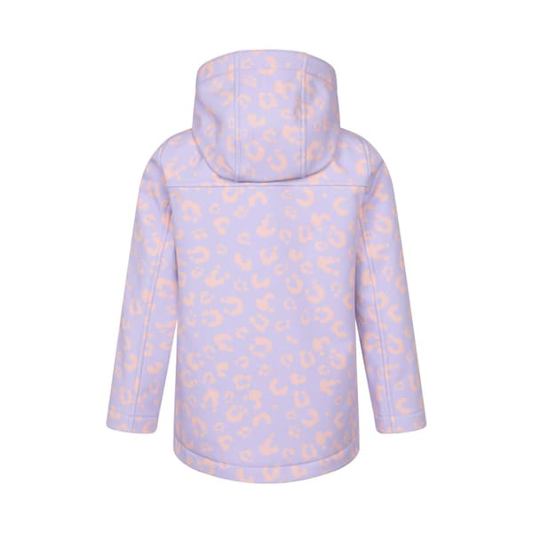 Mountain Warehouse Exodus Tryckt Vattenavvisande Softshelljacka för Barn Light Purple 5-6 Years