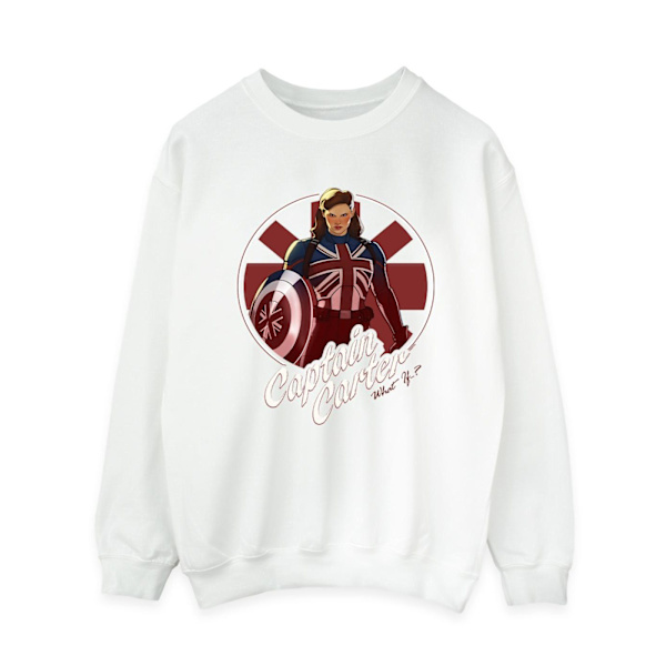 Marvel Dam/Damer What If Captain Carter Sweatshirt XXL Vit White XXL